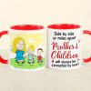 Personalized Gifts For Mom Coffee Mug 02xqtn210125hh Side By Side Or Mile Apart Mom & Children Will Always Be Connected By Heart Personalized Gifts For Mom Coffee Mug 02xqtn210125hh Side By Side Or Mile Apart Mom & Children Will Always Be Connected By Heart