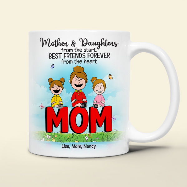 Personalized Gifts For Mom Coffee Mug 03topu040225 Best Friends Forever