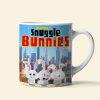 Personalized Gifts For Mom Coffee Mug 05tgqn190225 Mom's Snuggle Bunny, Easter Gifts