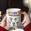 Personalized Gifts For Mom Coffee Mug Adorable Dinosaurs 02KALU060225 Personalized Gifts For Mom Coffee Mug Adorable Dinosaurs 02KALU060225