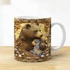 Personalized Gifts For Mom Coffee Mug, Autism Mama Bear 02TGMH240225 Personalized Gifts For Mom Coffee Mug, Autism Mama Bear 02TGMH240225