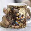 Personalized Gifts For Mom Coffee Mug, Autism Mama Bear 02TGMH240225 Personalized Gifts For Mom Coffee Mug, Autism Mama Bear 02TGMH240225
