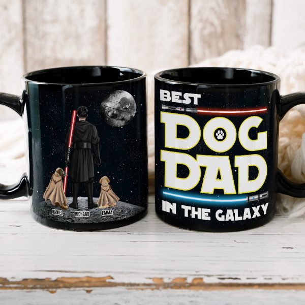 Personalized Gifts For Mom Coffee Mug Best Dog Mom In The Galaxy 011QHTH210324DAHHHG