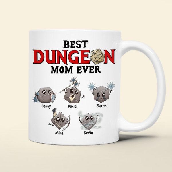 Personalized Gifts For Mom Coffee Mug Best Dragon Mom Ever 04KAHN130324