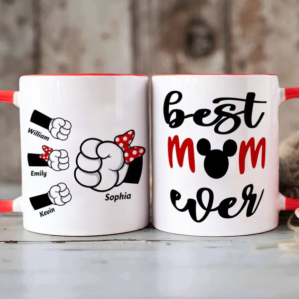 Personalized Gifts For Mom Coffee Mug Best Mom Ever 02acdt290324