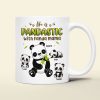 Personalized Gifts For Mom Coffee Mug Life Is Pandastic With Panda Mama Personalized Gifts For Mom Coffee Mug Life Is Pandastic With Panda Mama