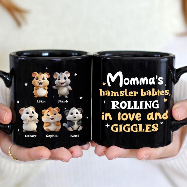Personalized Gifts For Mom Coffee Mug Momma's Hamster Babies Personalized Gifts For Mom Coffee Mug Momma's Hamster Babies