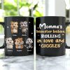 Personalized Gifts For Mom Coffee Mug Momma's Hamster Babies Personalized Gifts For Mom Coffee Mug Momma's Hamster Babies