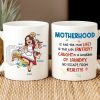 Personalized Gifts For Mom Coffee Mug Motherhood Real Life 04kahn120324hh
