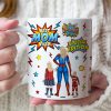 Personalized Gifts For Mom Coffee Mug Super Mom And Kids Mother's Day Personalized Gifts For Mom Coffee Mug Super Mom And Kids Mother's Day