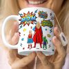 Personalized Gifts For Mom Coffee Mug Super Mom And Kids Mother's Day Personalized Gifts For Mom Coffee Mug Super Mom And Kids Mother's Day