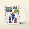 Personalized Gifts For Mom Coffee Mug Super Mom And Kids Mother's Day Personalized Gifts For Mom Coffee Mug Super Mom And Kids Mother's Day