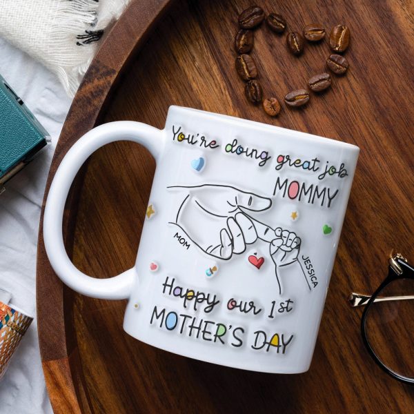Personalized Gifts For Mom Coffee Mug You're Doing Great Job Mommy 02NAPU140324 Personalized Gifts For Mom Coffee Mug You're Doing Great Job Mommy 02NAPU140324