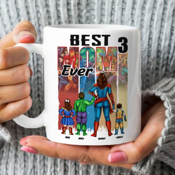 Personalized Gifts For Super Mom Coffee Mug Best Mom Ever 04OHTI190325PA Personalized Gifts For Super Mom Coffee Mug Best Mom Ever 04OHTI190325PA