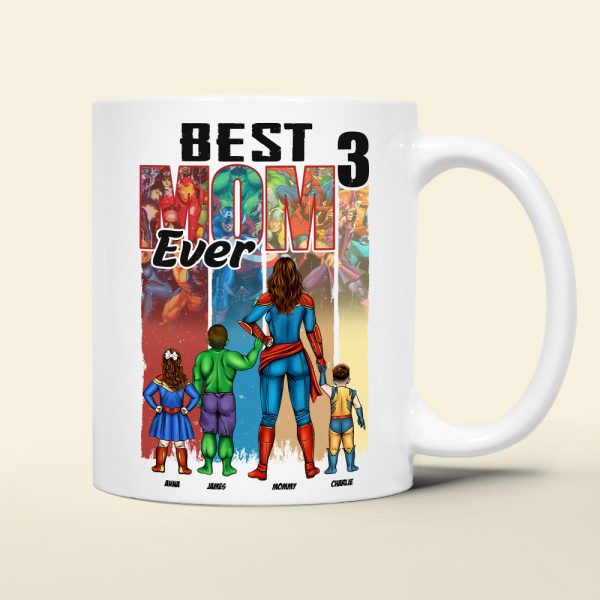 Personalized Gifts For Super Mom Coffee Mug Best Mom Ever 04OHTI190325PA Personalized Gifts For Super Mom Coffee Mug Best Mom Ever 04OHTI190325PA