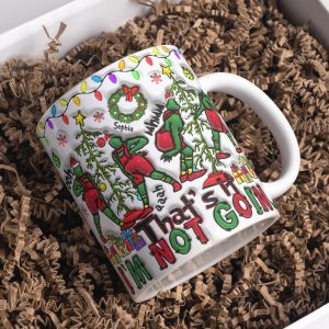 Personalized Green Christmas Funny Coffee Mug 05ACDT060924 Personalized Green Christmas Funny Coffee Mug 05ACDT060924