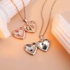 Personalized Heart Photo Locket Necklace Personalized Heart Photo Locket Necklace