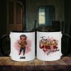 Personalized Horror Movies Accent Mug, Gift For Horror Fans
