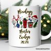 Personalized Mug Bartender Buffalo Plaid Christmas Gift