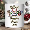 Personalized Mug Billiards Buffalo Plaid Christmas, Pool Balls Snooker Gift Personalized Mug Billiards Buffalo Plaid Christmas, Pool Balls Snooker Gift