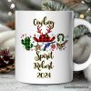 Personalized Mug Buffalo Plaid Gunslinger Western Cowboy Style Christmas