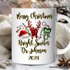 Personalized Mug Dentist Buffalo Plaid Christmas, Dental Gift Personalized Mug Dentist Buffalo Plaid Christmas, Dental Gift