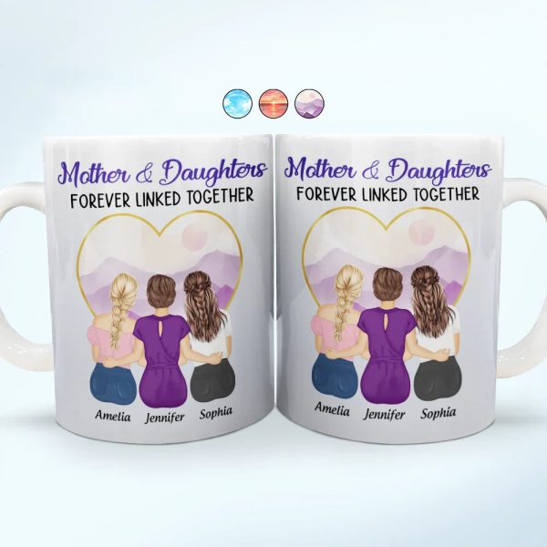 Personalized Mug for Mother and Daughters Heartwarming Family Gift with Custom Names, Great for Mother's Day or Family Gatherings Personalized Mug for Mother and Daughters Heartwarming Family Gift with Custom Names, Great for Mother's Day or Family Gatherings
