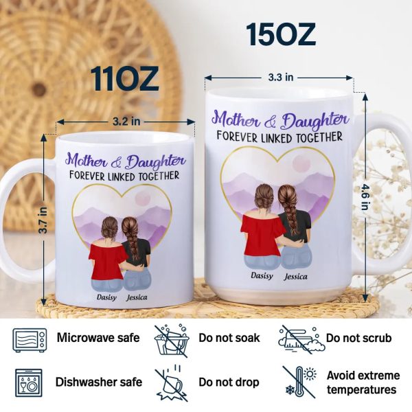 Personalized Mug for Mother and Daughters Heartwarming Family Gift with Custom Names, Great for Mother's Day or Family Gatherings Personalized Mug for Mother and Daughters Heartwarming Family Gift with Custom Names, Great for Mother's Day or Family Gatherings