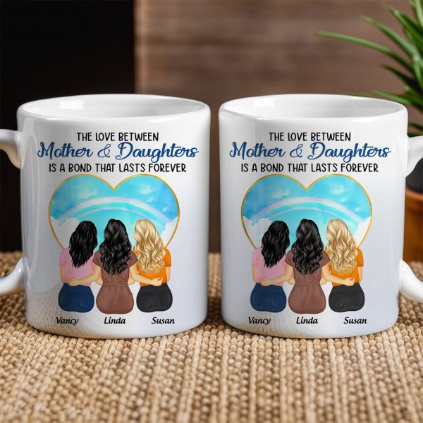 Personalized Mug for Mother and Daughters Heartwarming Family Gift with Custom Names, Great for Mother's Day or Family Gatherings Personalized Mug for Mother and Daughters Heartwarming Family Gift with Custom Names, Great for Mother's Day or Family Gatherings