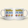 Personalized Mug, Gift For Dad, Family, The Man With The Greatest Balls-4OHDT260623