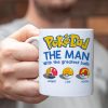 Personalized Mug, Gift For Dad, Family, The Man With The Greatest Balls-4OHDT260623