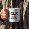 Personalized Mug Gym Buffalo Plaid Christmas, Personal Trainer Gift Personalized Mug Gym Buffalo Plaid Christmas, Personal Trainer Gift