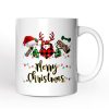 Personalized Mug Gym Buffalo Plaid Christmas, Personal Trainer Gift Personalized Mug Gym Buffalo Plaid Christmas, Personal Trainer Gift