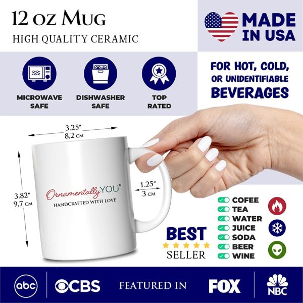Personalized Mug Nail Tech Buffalo Plaid Christmas, Pedicure Gift