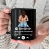 Personalized Name Songs, Naughty Make Love Couple Black Mug