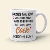 Personalized Naughty Couple Mug, Roses Are Red Violets Are Blue