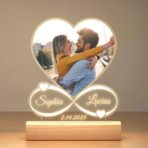 Personalized Photo Frame Night Light