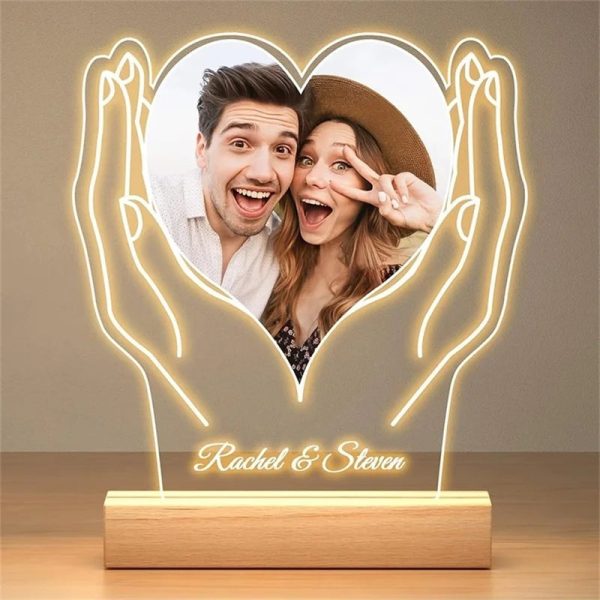 Personalized Photo Frame Night Light Personalized Photo Frame Night Light