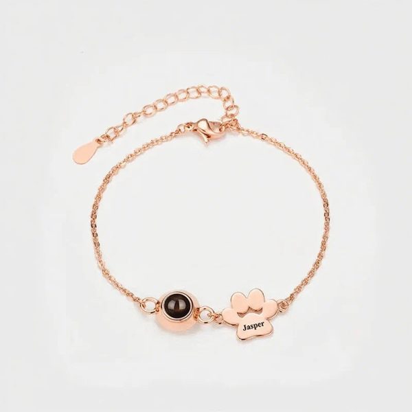 Personalized Photo Projection Name Bracelet Personalized Photo Projection Name Bracelet
