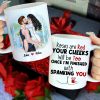 Personalized Romantic Couple Mug, Your Cheeks Will Be Too Once I'm Finished With Spanking You, Funny Gift For Couple