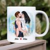 Personalized Romantic Couple Mug, Your Cheeks Will Be Too Once I'm Finished With Spanking You, Funny Gift For Couple