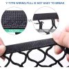 Pet Car Safety Net Barrier Rear Seat Fence with Storage Bag Pet Car Safety Net Barrier Rear Seat Fence with Storage Bag