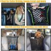 Pet Car Safety Net Barrier Rear Seat Fence with Storage Bag Pet Car Safety Net Barrier Rear Seat Fence with Storage Bag