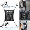 Pet Car Safety Net Barrier Rear Seat Fence with Storage Bag Pet Car Safety Net Barrier Rear Seat Fence with Storage Bag