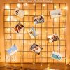 Photo Clip String Lights, 33Ft, 100 Led With Clear Clips Photo Clip String Lights, 33Ft, 100 Led With Clear Clips