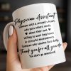 Physician Assistant Thank You For All You Do - Personalized Custom Coffee Mug - DOC082_MG Physician Assistant Thank You For All You Do - Personalized Custom Coffee Mug - DOC082_MG