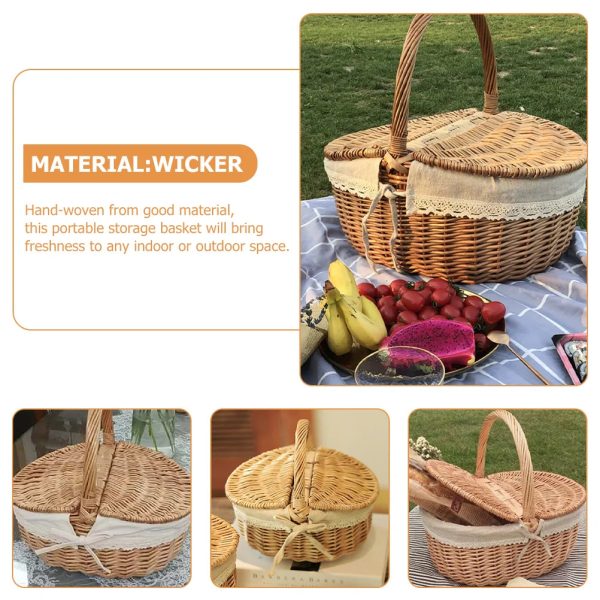 Picnic Fruit Storage Basket Picnic Fruit Storage Basket