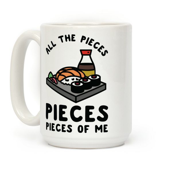Pieces of Me Sushi Coffee Mug Pieces of Me Sushi Coffee Mug