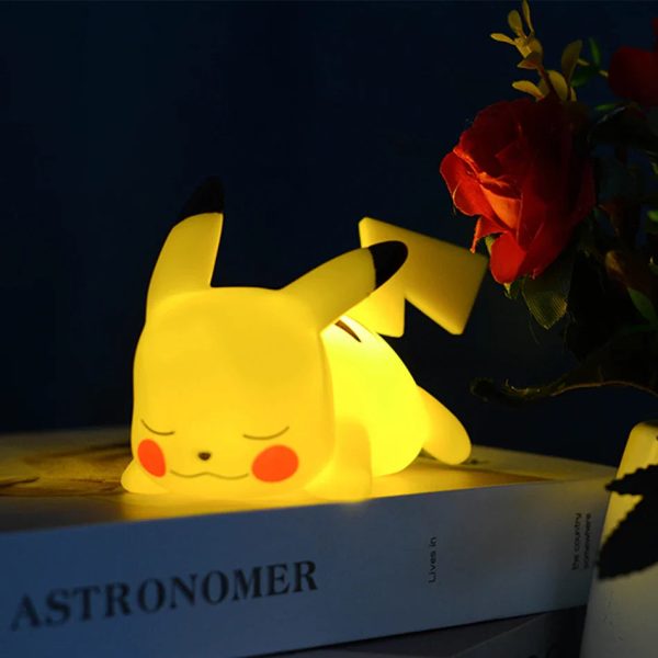 Pikachu Night Light | Cute Led Bedroom Lamp