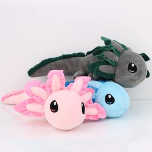 Pink Axolotl Plush Toy 45cm Soft Stuffed Animal Cute Plush Doll Gift